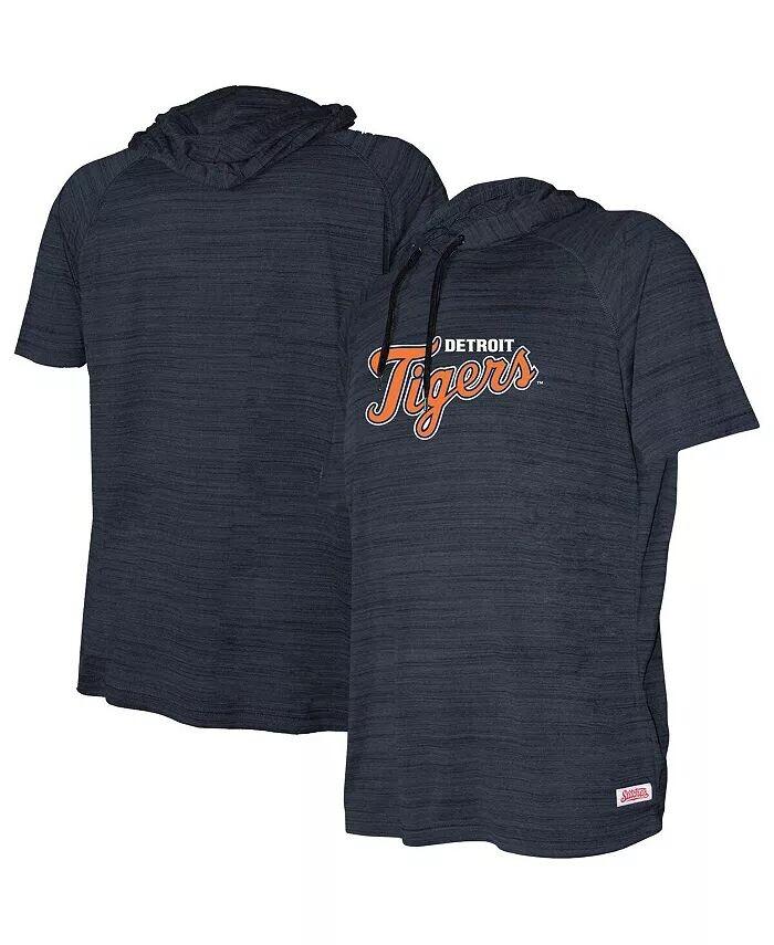 Толстовка с капюшоном с коротким рукавом Big Boys Heather Navy Detroit Tigers Raglan Stitches
Толстовка с капюшоном с коротким рукавом Big Boys Heather Navy Detroit Tigers Raglan Stitches