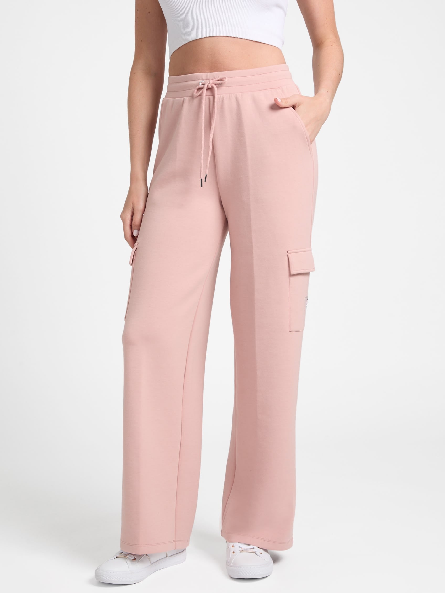 Несса Карго Джоггеры Guess Factory, розовый
Несса Карго Джоггеры Guess Factory, розовый