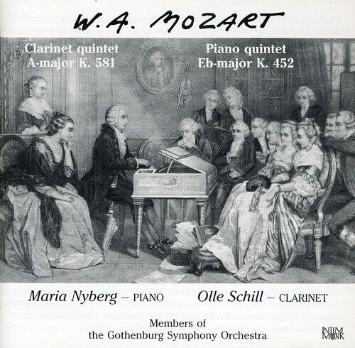 CD диск Mozart / Nyberg / Schill: Klarinettkvintett Pianokvintett 
CD диск Mozart / Nyberg / Schill: Klarinettkvintett Pianokvintett