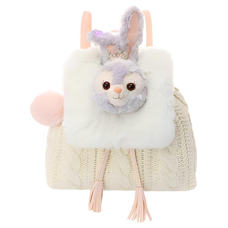 Disney Вязаный плюшевый рюкзак из искусственного меха женский бежевый
Disney Вязаный плюшевый рюкзак из искусственного меха женский бежевый