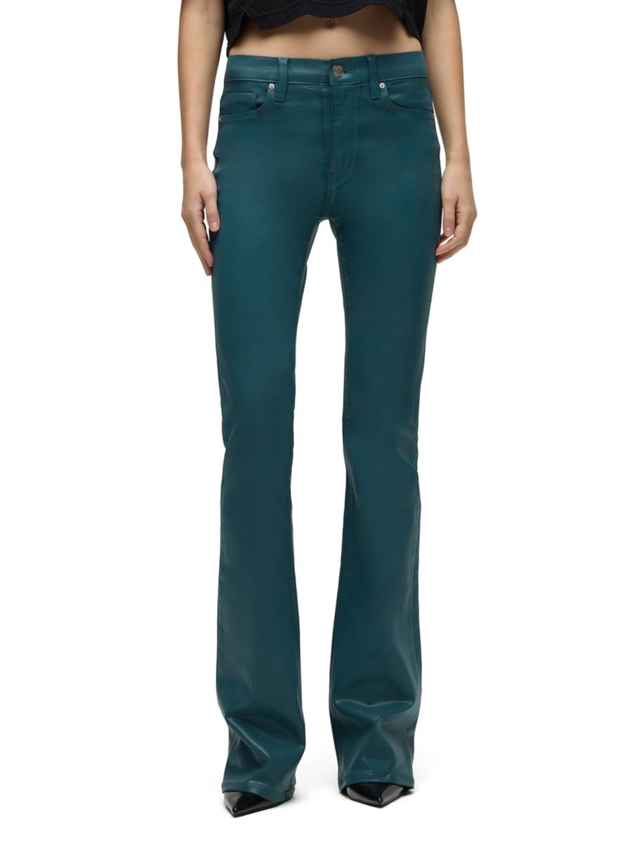 Джинсы Barbara Bootcut с высокой талией Hudson Jeans, цвет Deep Teal Coated
Джинсы Barbara Bootcut с высокой талией Hudson Jeans, цвет Deep Teal Coated