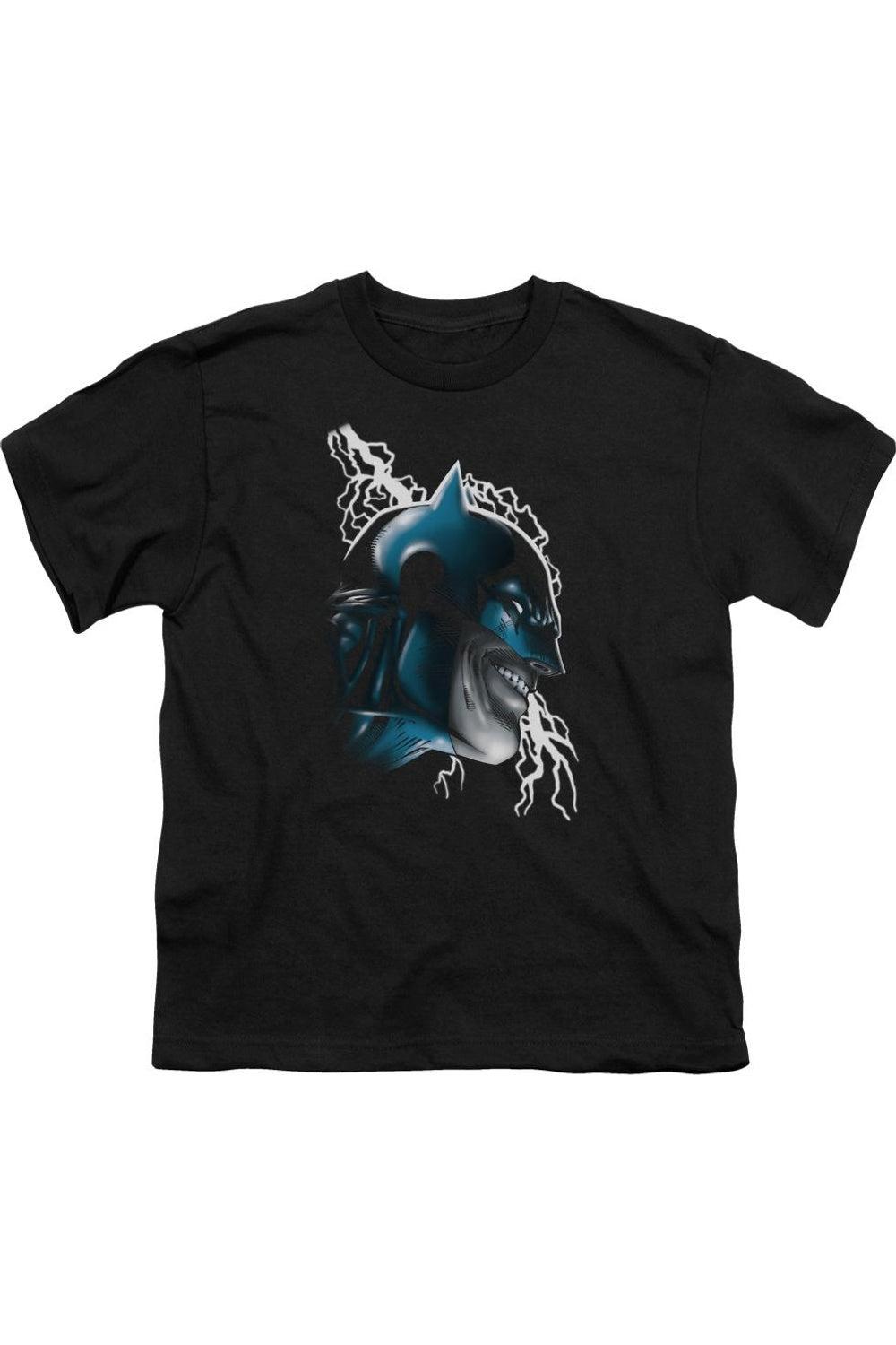 Футболка с коротким рукавом для подростков "Бэтмен с безумной улыбкой" Gildan, черный
Футболка с коротким рукавом для подростков "Бэтмен с безумной улыбкой" Gildan, черный