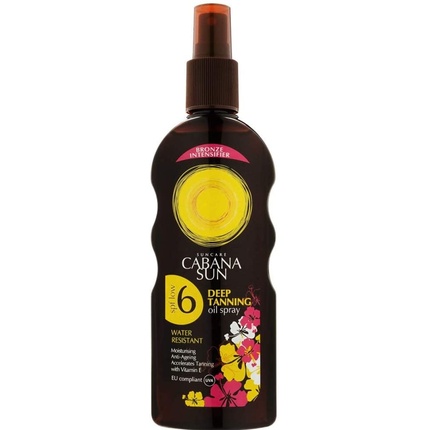 Спрей для загара Cabana Deep Tanning Oil Spf6-200 Ml
Спрей для загара Cabana Deep Tanning Oil Spf6-200 Ml