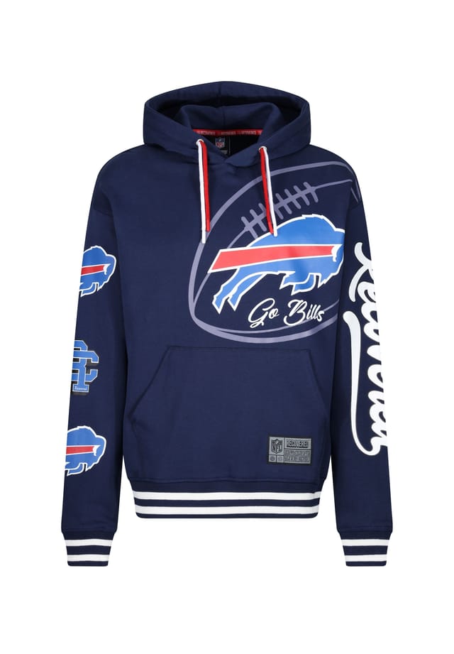 Толстовка NFL Bills Go Bills для фанатов Buffalo Bills Re:Covered, синий
Толстовка NFL Bills Go Bills для фанатов Buffalo Bills Re:Covered, синий