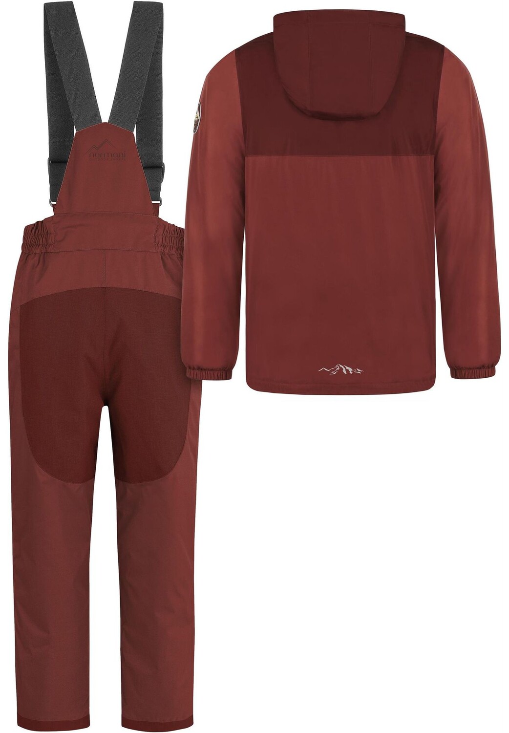 Детский зимний комплект из термоштанов и термокуртки normani, красный
Детский зимний комплект из термоштанов и термокуртки normani, красный