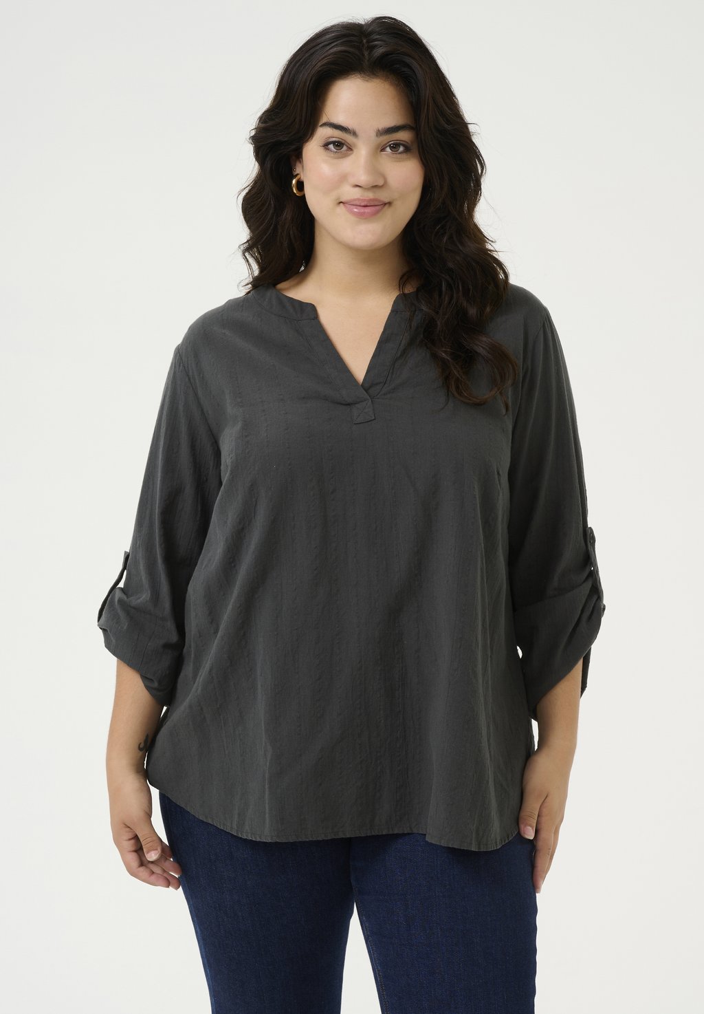 Блуза LENE SOLID Kaffe Curve, черный
Блуза LENE SOLID Kaffe Curve, черный