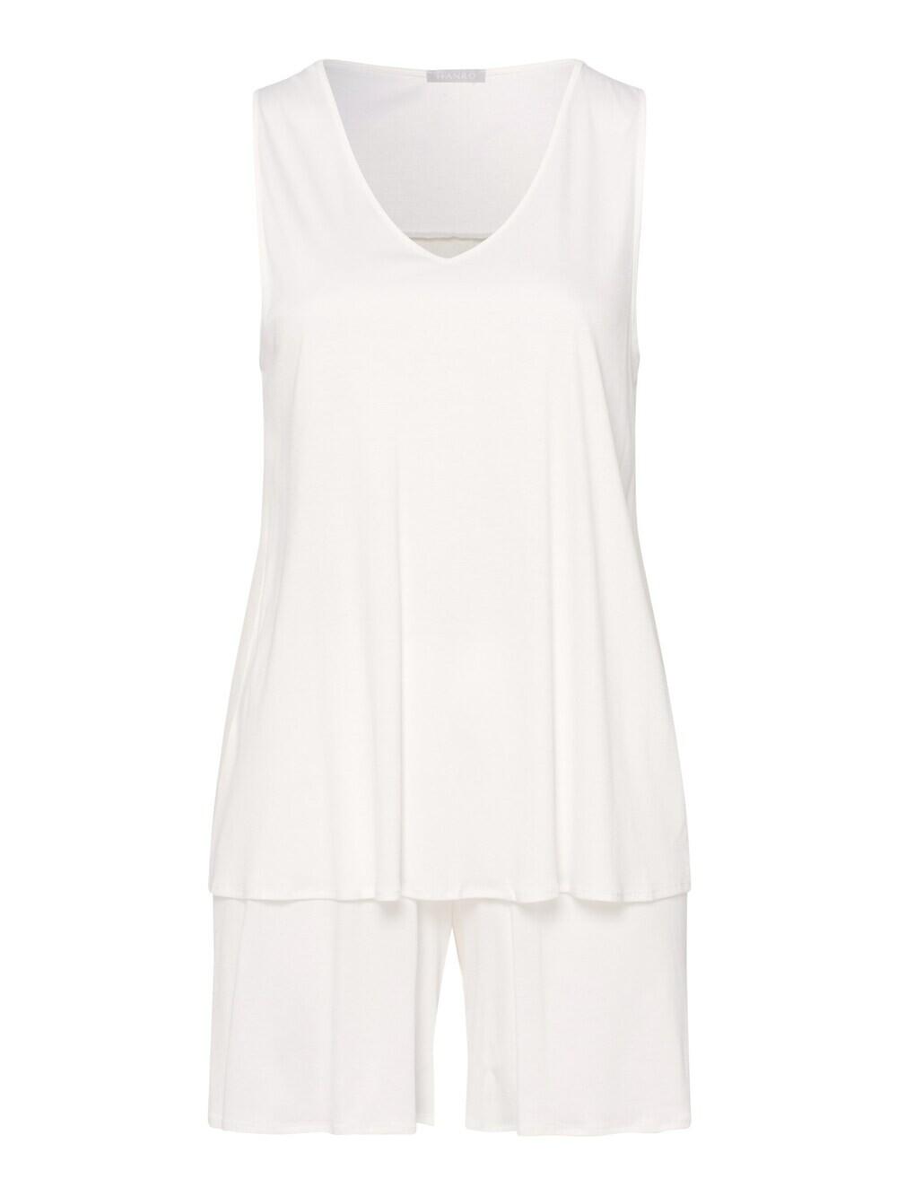 Короткий пижамный комплект Hanro Faye, от белого
Короткий пижамный комплект Hanro Faye, от белого