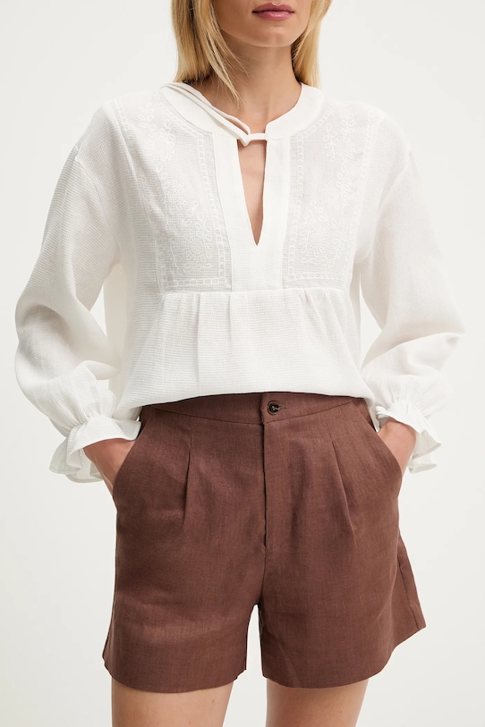 Льняные шорты Answear.Lab, коричневый
Льняные шорты Answear.Lab, коричневый