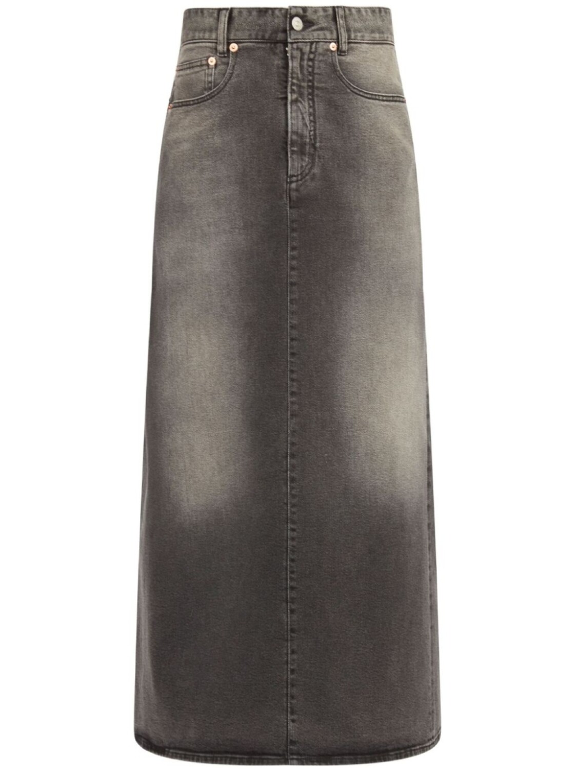 Джинсовая юбка с нашивкой-логотипом MM6 Maison Margiela, черный
Джинсовая юбка с нашивкой-логотипом MM6 Maison Margiela, черный