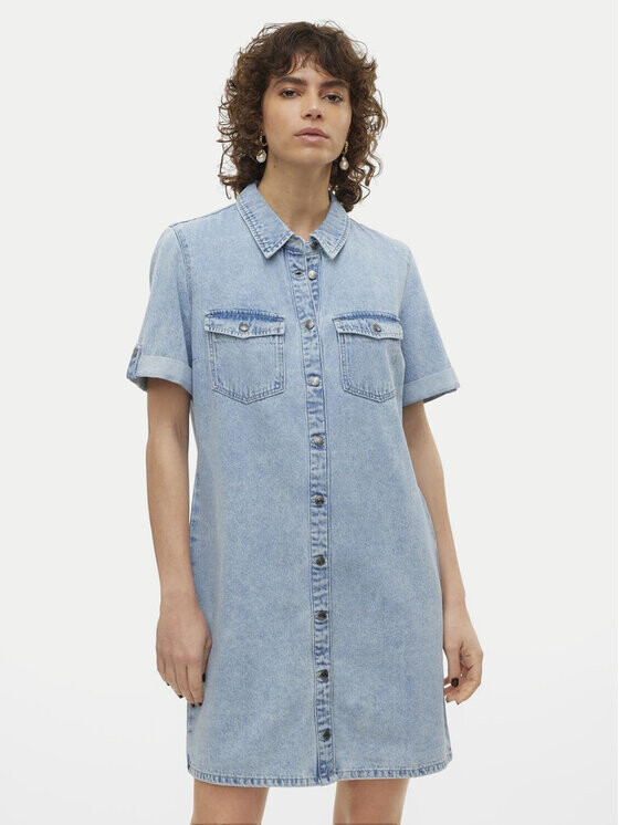 Платье стандартного кроя Vero Moda, синий
Платье стандартного кроя Vero Moda, синий