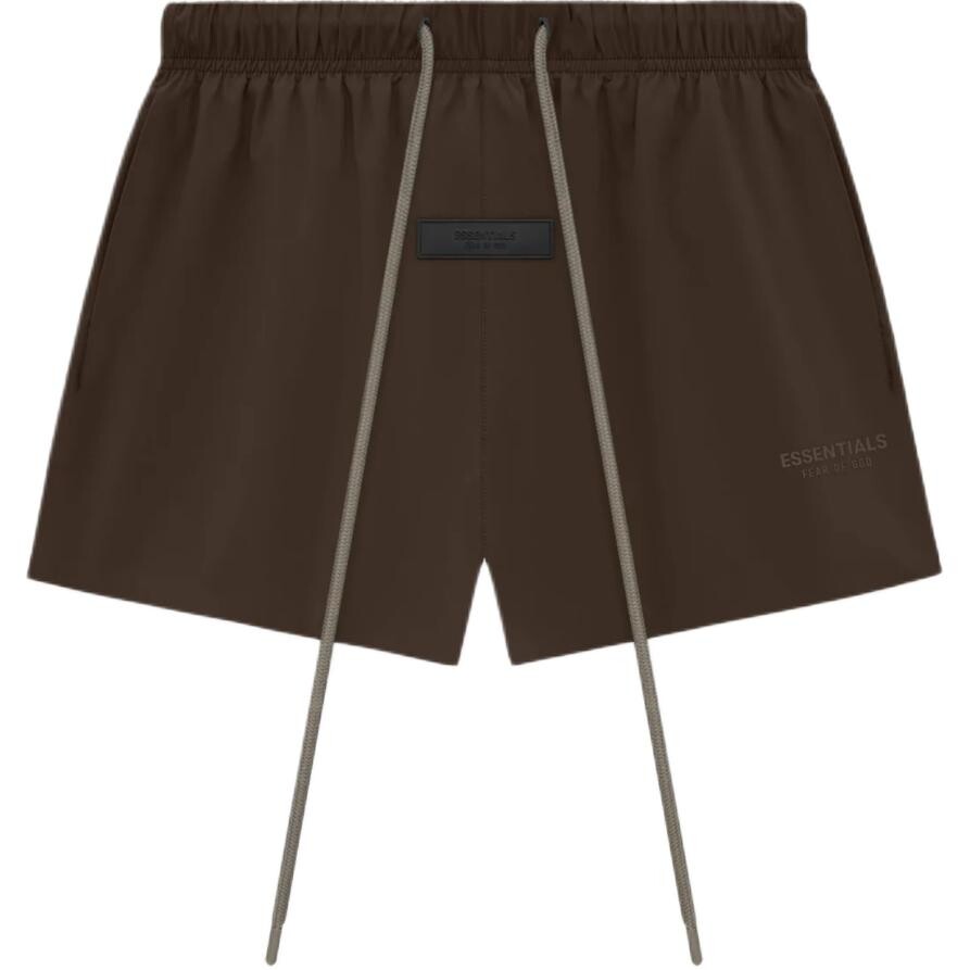 Короткие нейлоновые шорты для бега Core Collection Fear Of God Essentials, цвет Nanmu Brown / Wood
Короткие нейлоновые шорты для бега Core Collection Fear Of God Essentials, цвет Nanmu Brown / Wood