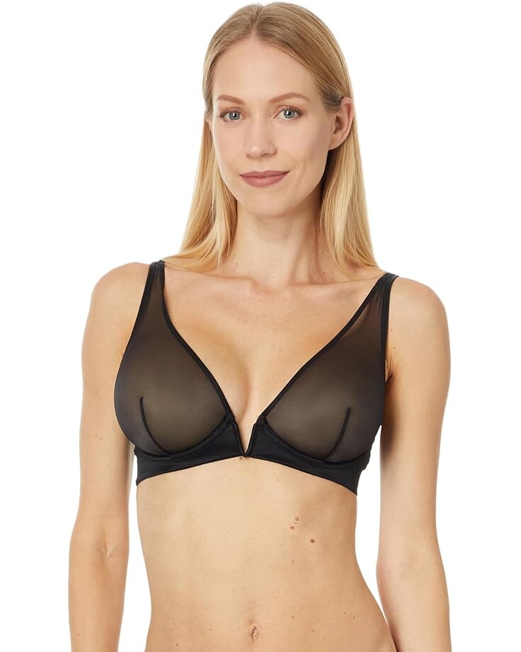Бюстгальтер Commando Chic Mesh Plunge Bra, черный
Бюстгальтер Commando Chic Mesh Plunge Bra, черный