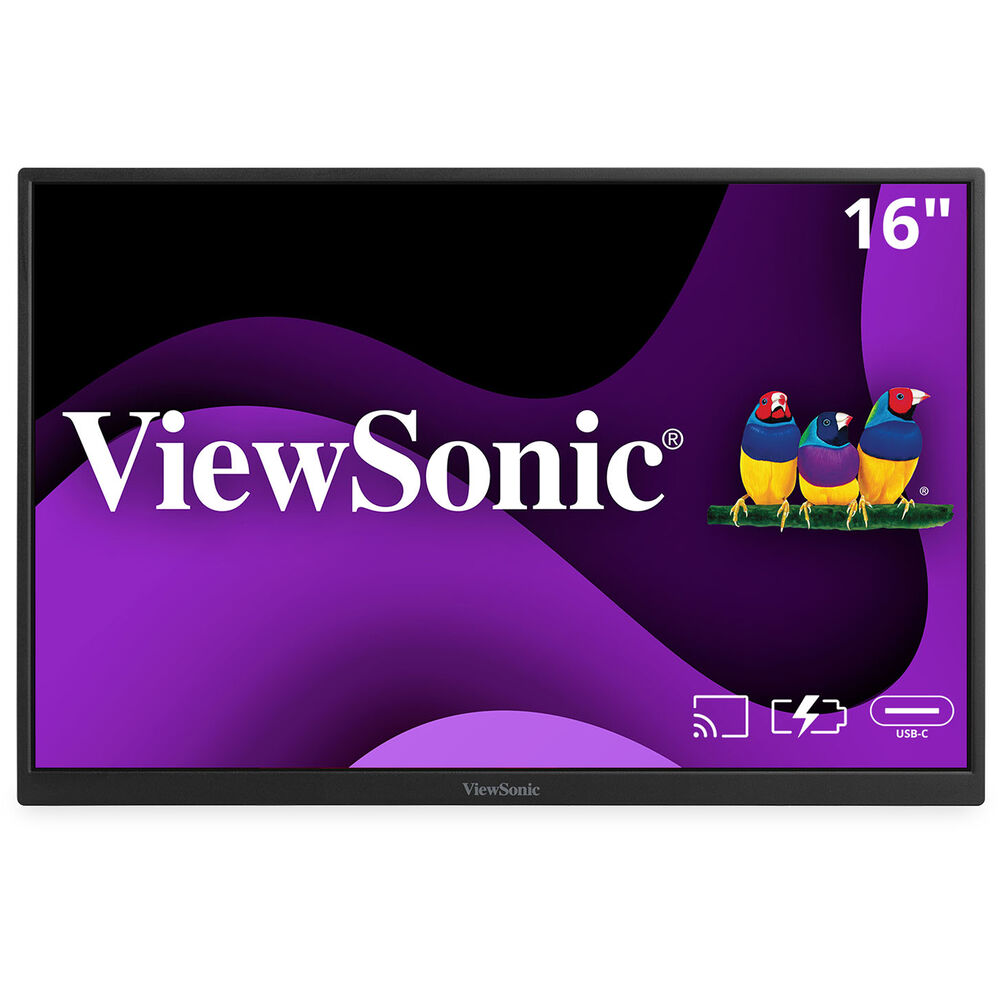 Портативный монитор ViewSonic VG1656N 16" Full HD с аккумулятором и функцией беспроводной трансляции
Портативный монитор ViewSonic VG1656N 16" Full HD с аккумулятором и функцией беспроводной трансляции