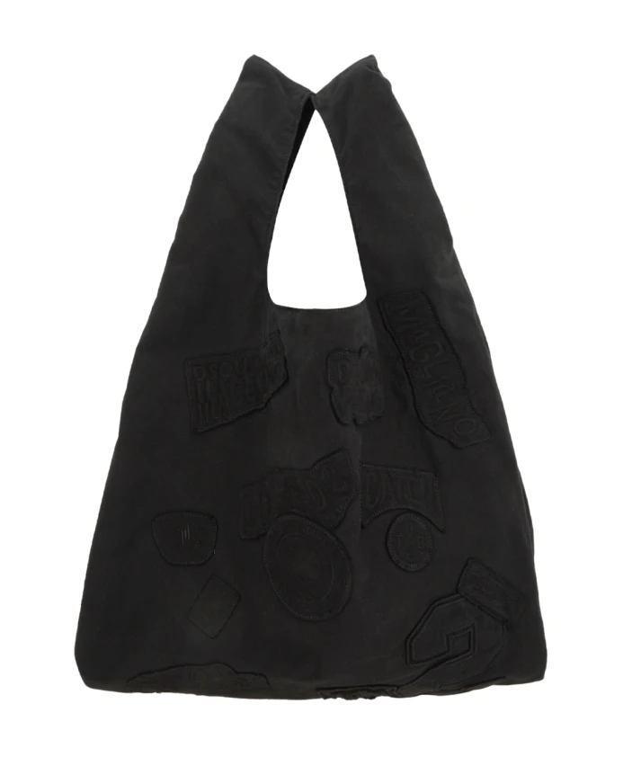 Черная сумка для покупок Magliano X D2 Dsquared2, черный
Черная сумка для покупок Magliano X D2 Dsquared2, черный