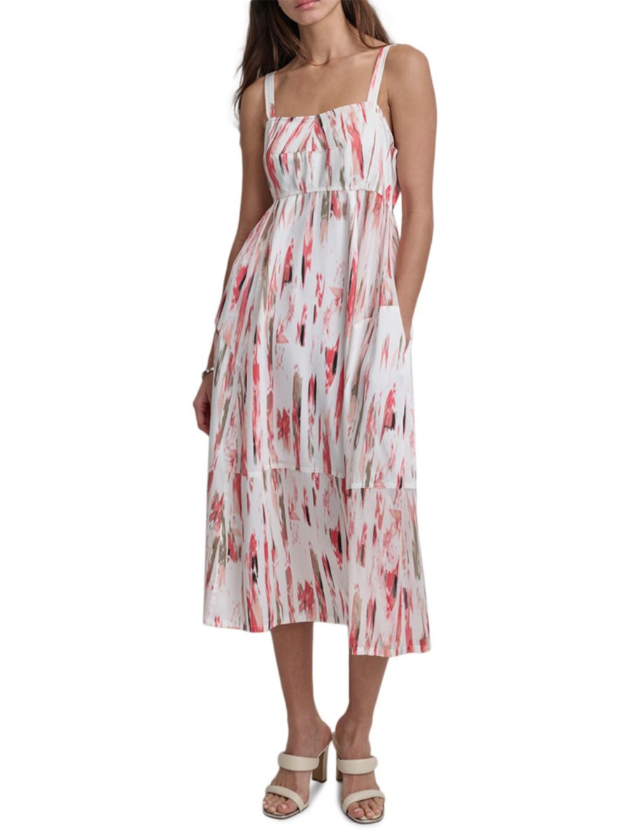 Платье миди с принтом и панелями DKNY, цвет Broken Brush
Платье миди с принтом и панелями DKNY, цвет Broken Brush