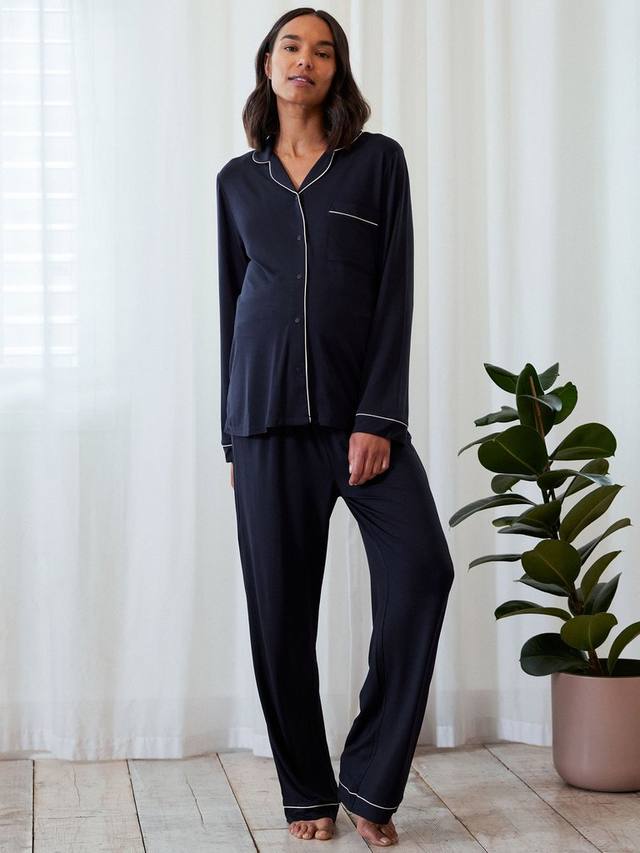 Комплект пижамы для беременных из Modal Blend Chelsea Peers, Navy
Комплект пижамы для беременных из Modal Blend Chelsea Peers, Navy