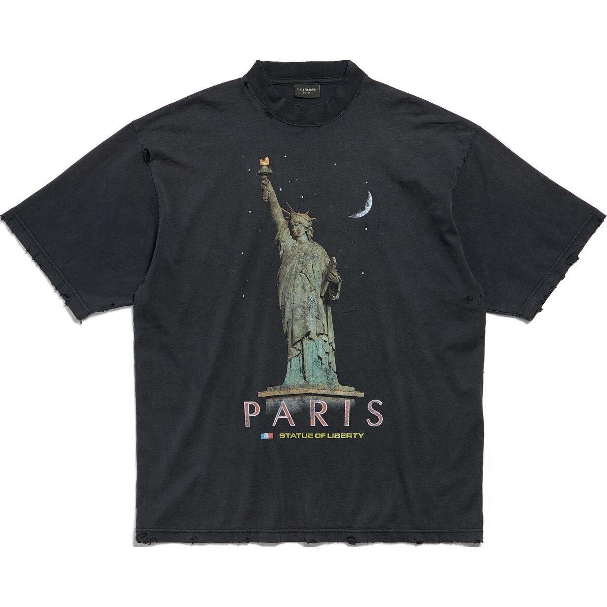 Футболка Balenciaga Paris Liberty, черный
Футболка Balenciaga Paris Liberty, черный