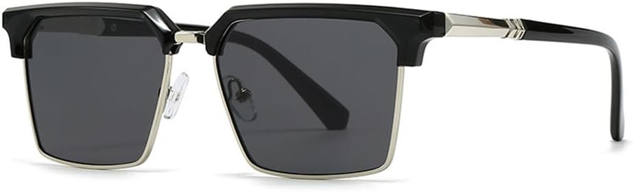 Солнцезащитные очки с защитой от УФ-излучения UV400 — металлический градиентный цвет, подходят для женщин и мужчин, для бега и занятий спортом на открытом воздухе UYPTK, Black Grey
Солнцезащитные очки с защитой от УФ-излучения UV400 — металлический градиентный цвет, подходят для женщин и мужчин, для бега и занятий спортом на открытом воздухе UYPTK, Black Grey