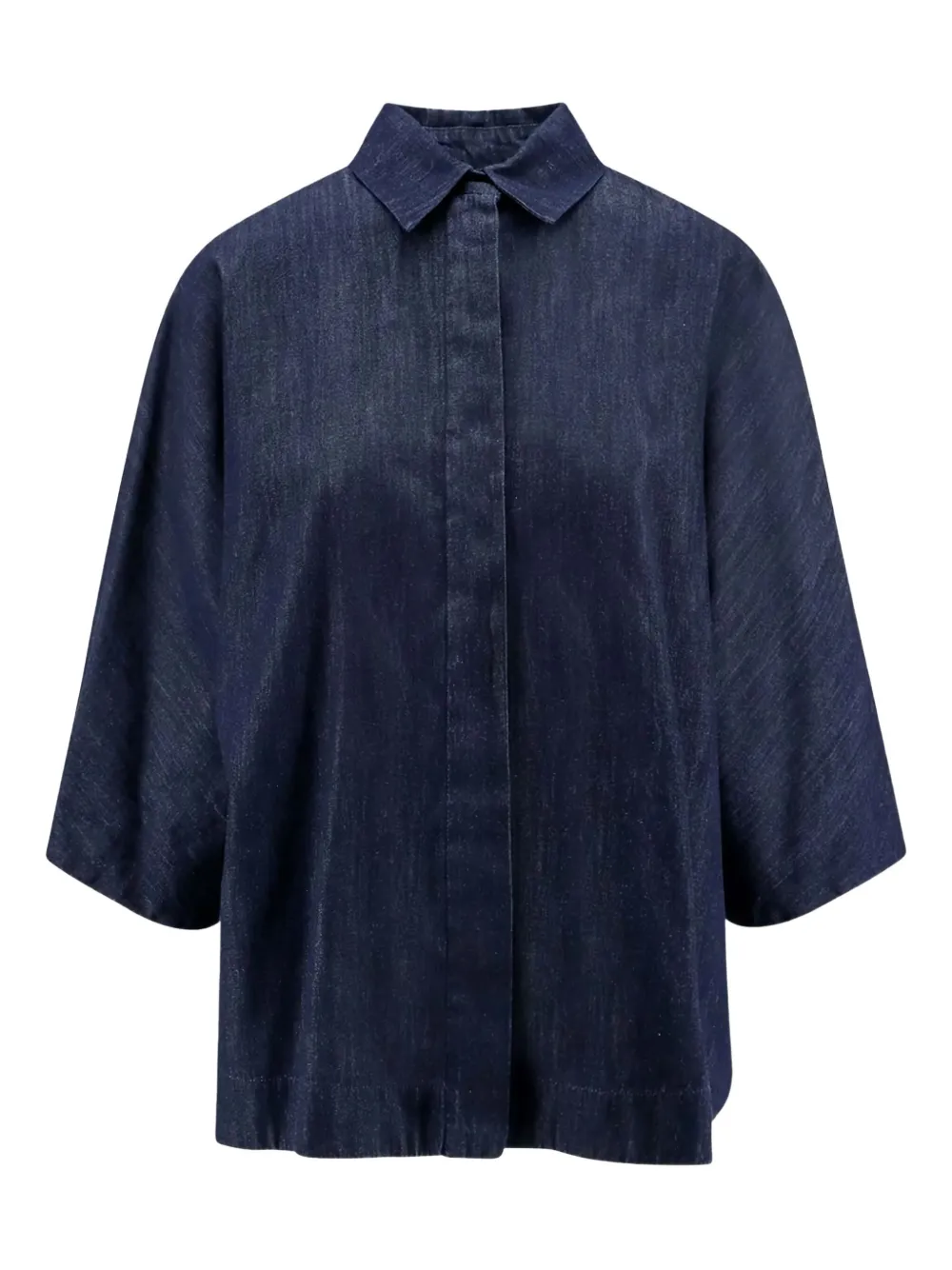 Джинсовая рубашка на пуговицах 'S Max Mara, синий
Джинсовая рубашка на пуговицах 'S Max Mara, синий