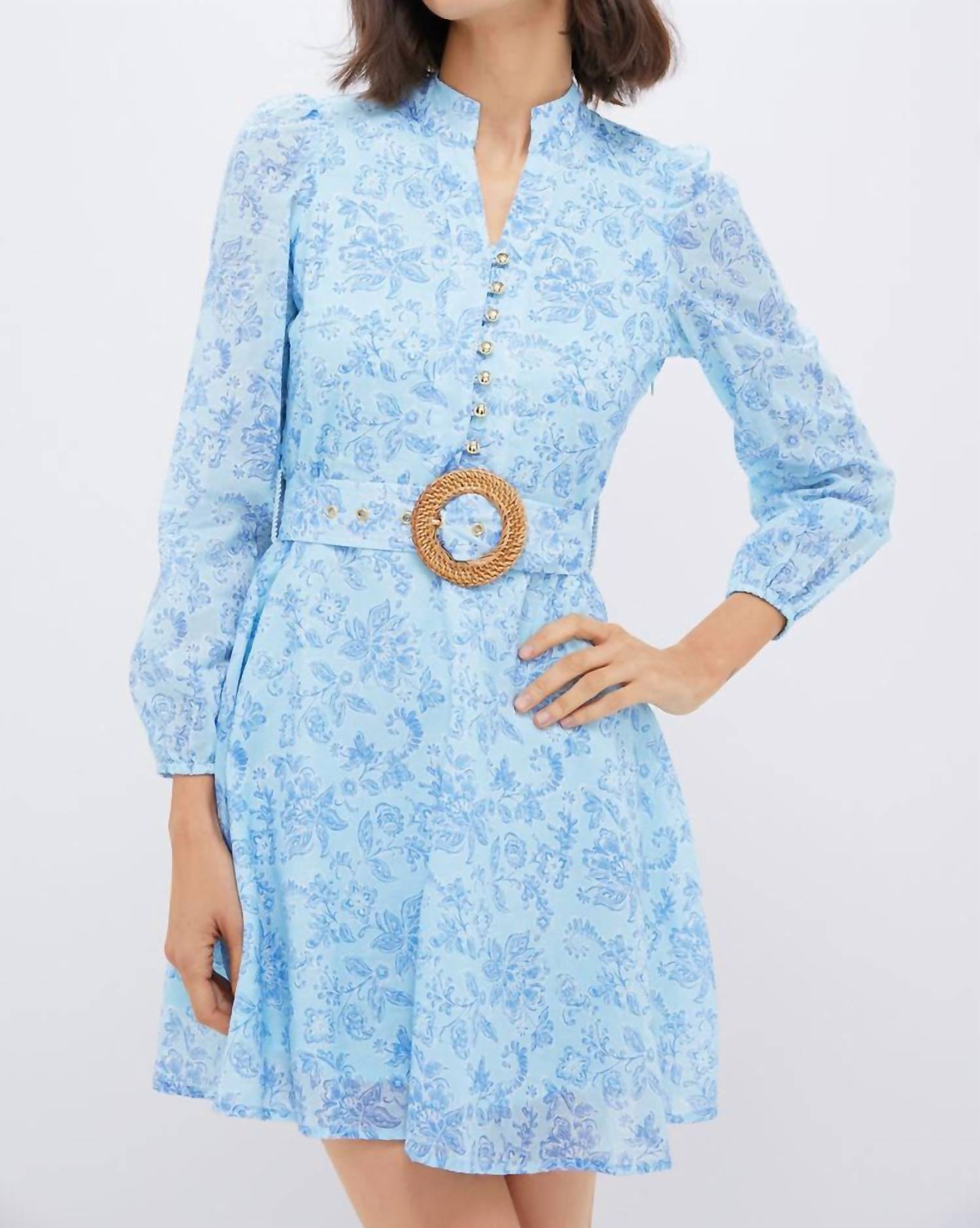 Цветочное платье с поясом и длинными рукавами Sky Baroque Sail to Sable, Sky Baroque
Цветочное платье с поясом и длинными рукавами Sky Baroque Sail to Sable, Sky Baroque