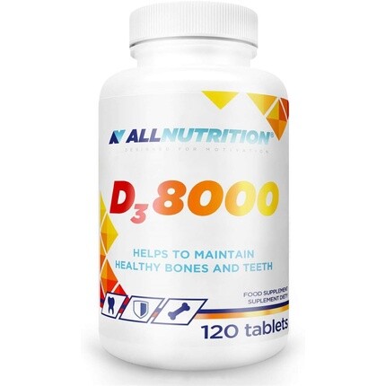 Д3 8000 120 таблеток, Allnutrition
Д3 8000 120 таблеток, Allnutrition