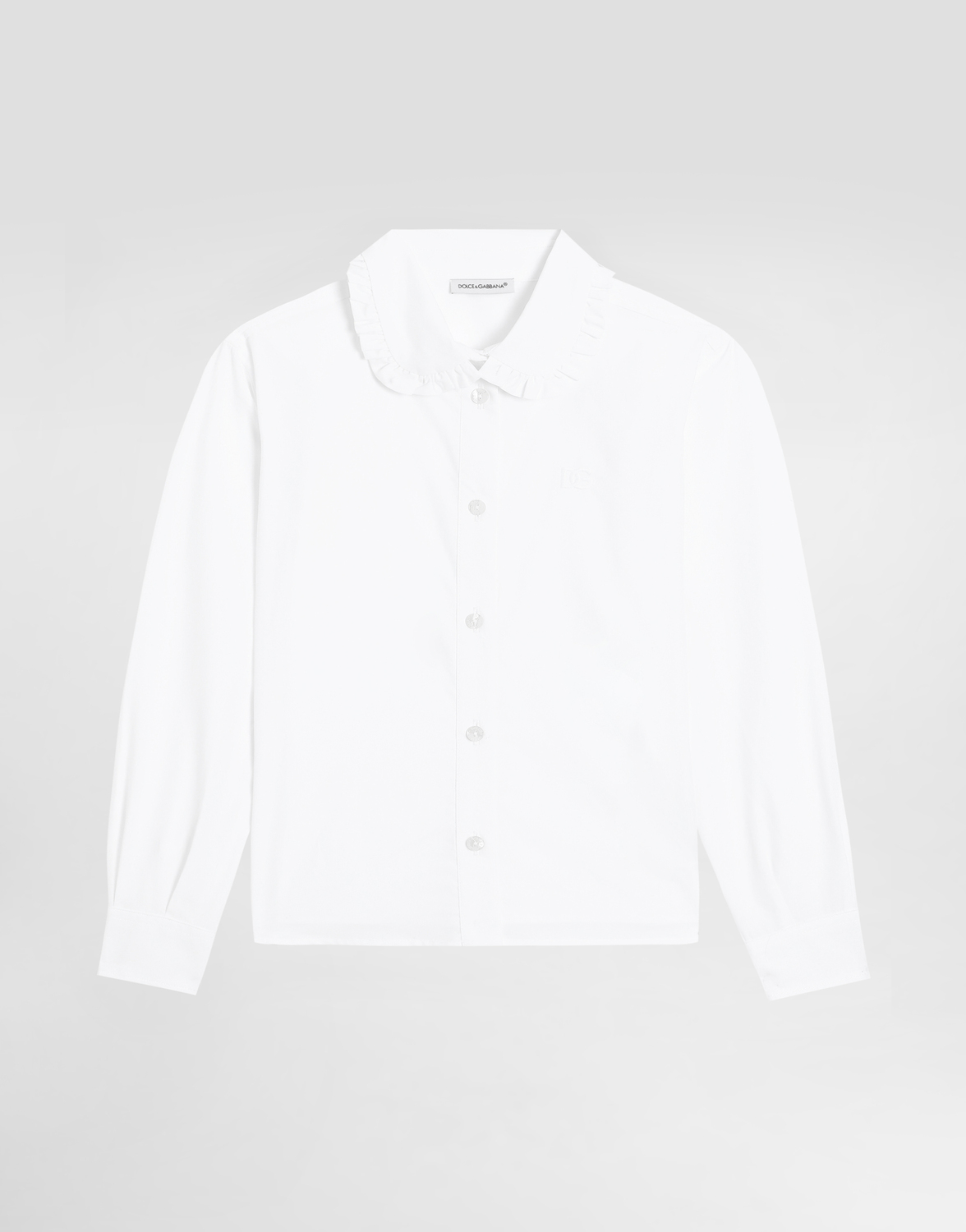Хлопковая рубашка Dolce & Gabbana, белый
Хлопковая рубашка Dolce & Gabbana, белый