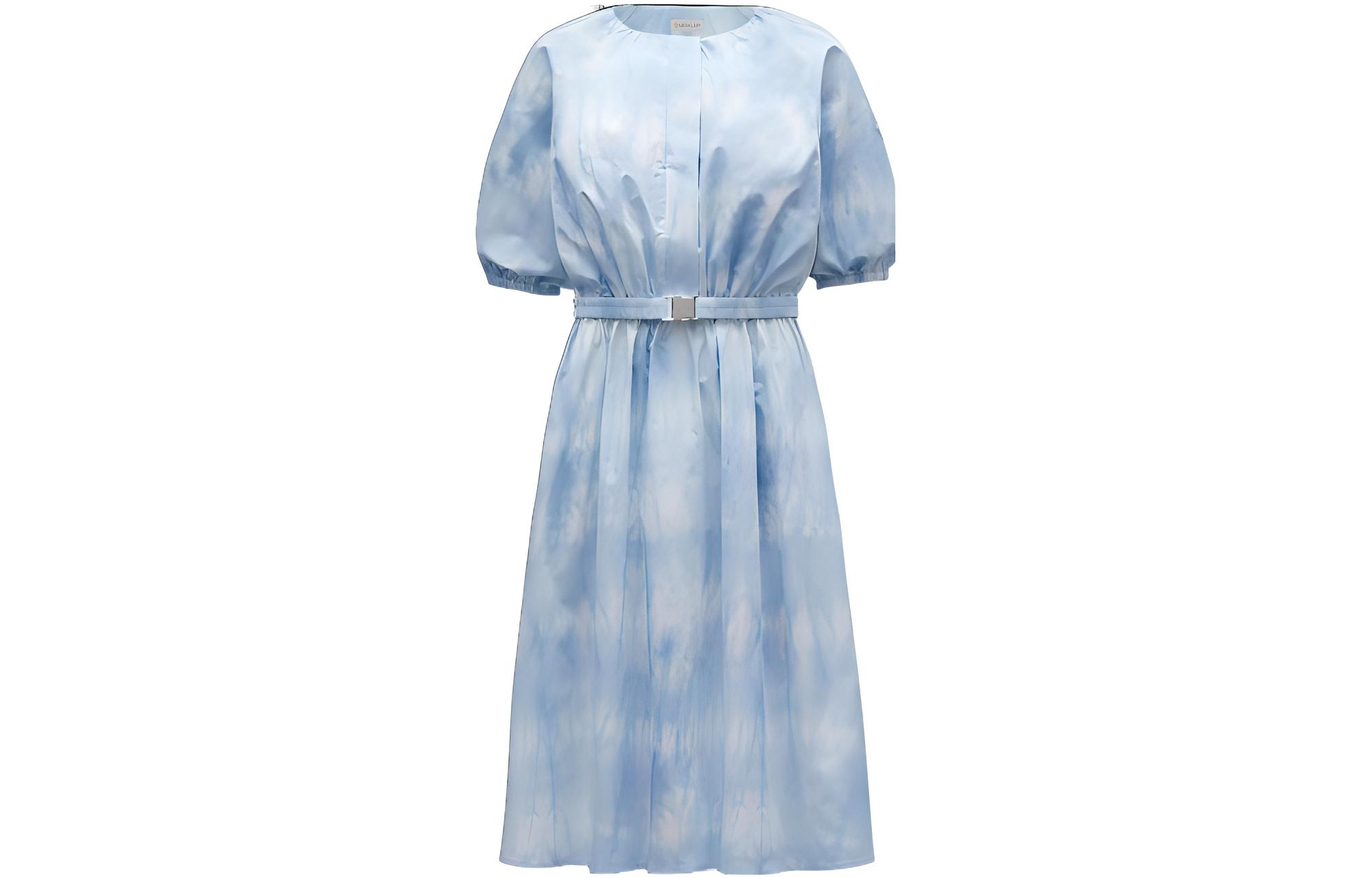 Moncler Женское синее платье с короткими рукавами
Moncler Женское синее платье с короткими рукавами