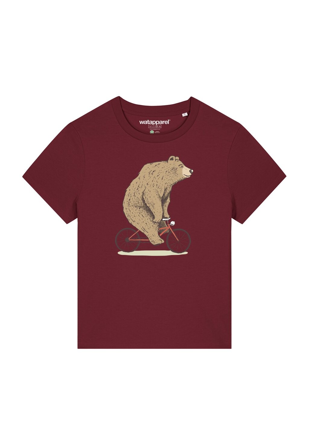 Футболка с принтом FAHRRADBÄR watapparel, темно-красный
Футболка с принтом FAHRRADBÄR watapparel, темно-красный