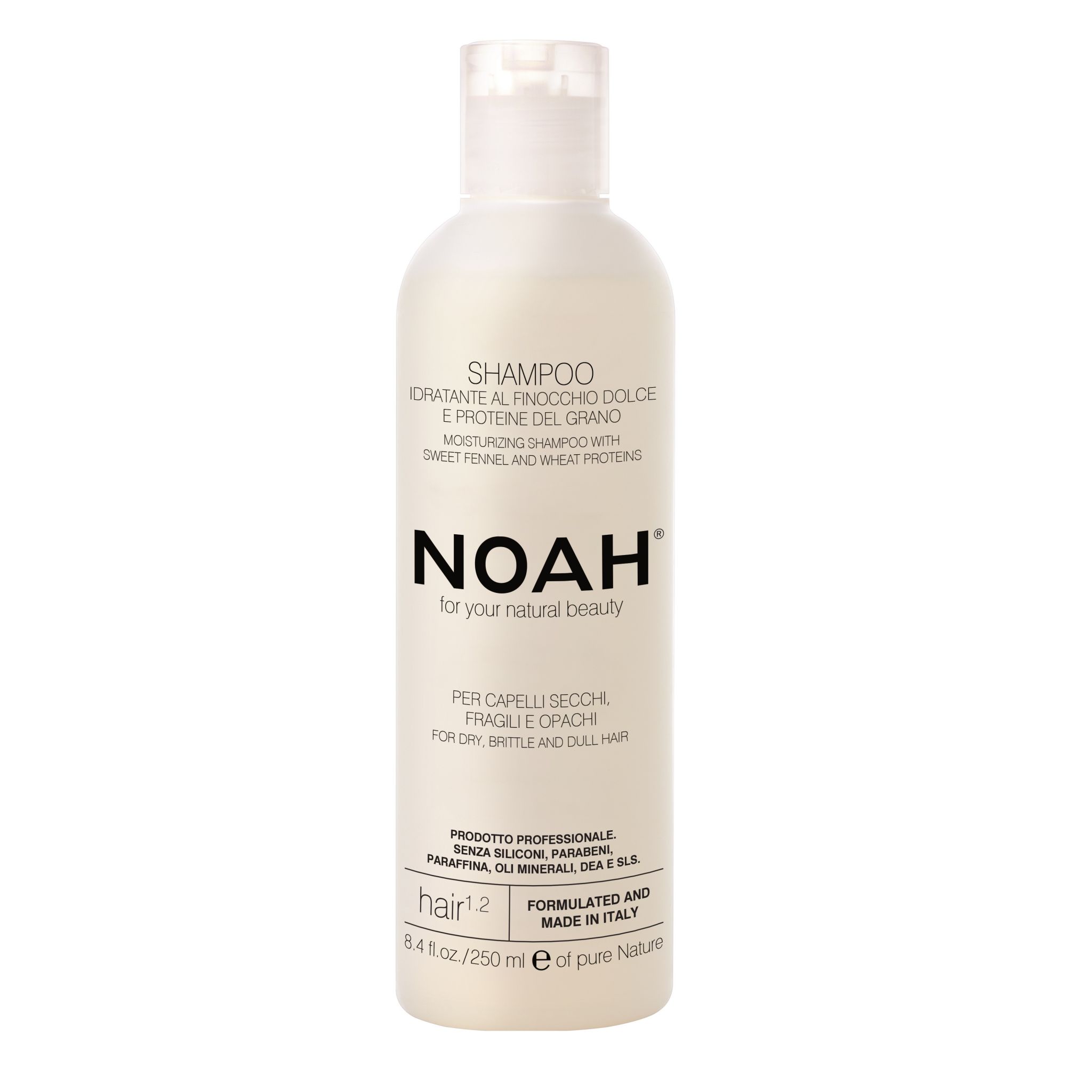 Увлажняющий шампунь для волос 1 2 moisturizing shampoo with sweet fennel and wheat proteins Noah, 250 мл
Увлажняющий шампунь для волос 1 2 moisturizing shampoo with sweet fennel and wheat proteins Noah, 250 мл