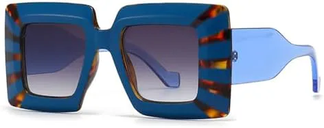 Солнцезащитные очки Oversized 2026 в винтажном стиле с полосками, контрастными цветами, защитой от УФ-излучения UV400, сине-серые, один размер MTZJH, One Color
Солнцезащитные очки Oversized 2026 в винтажном стиле с полосками, контрастными цветами, защитой от УФ-излучения UV400, сине-серые, один размер MTZJH, One Color