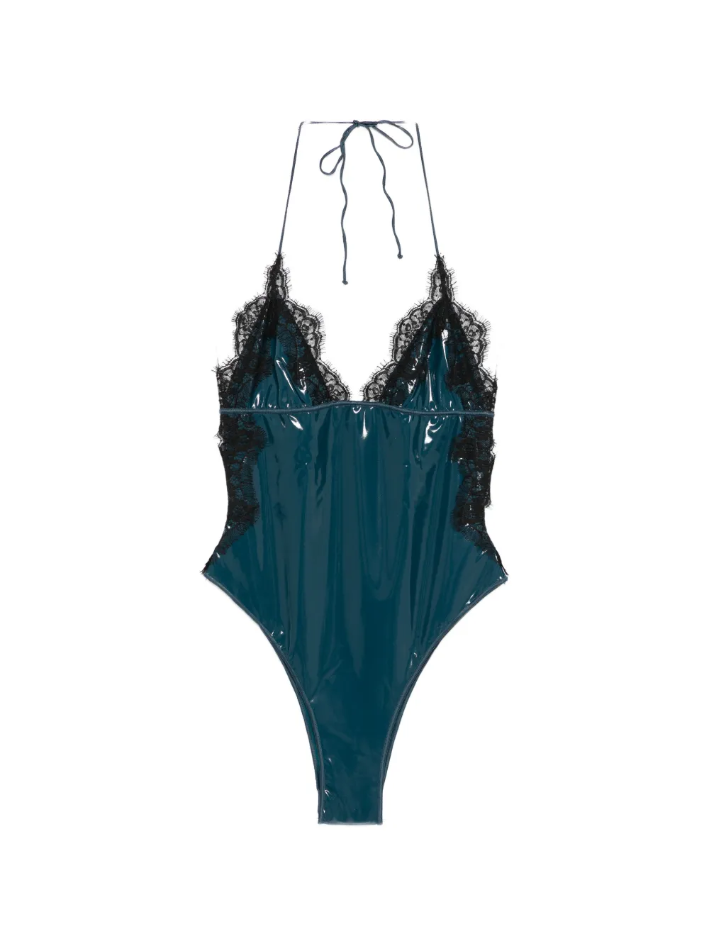 Купальник с кружевной отделкой Oséree, синий
Купальник с кружевной отделкой Oséree, синий