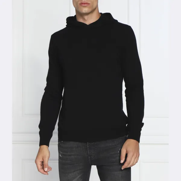 Свитер обычного кроя с добавлением шерсти и кашемира Oscar Jacobson, черный
Свитер обычного кроя с добавлением шерсти и кашемира Oscar Jacobson, черный