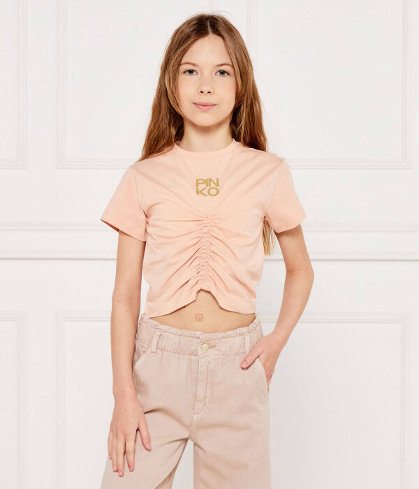 Футболки Cropped fit Pinko Up, коричневый
Футболки Cropped fit Pinko Up, коричневый