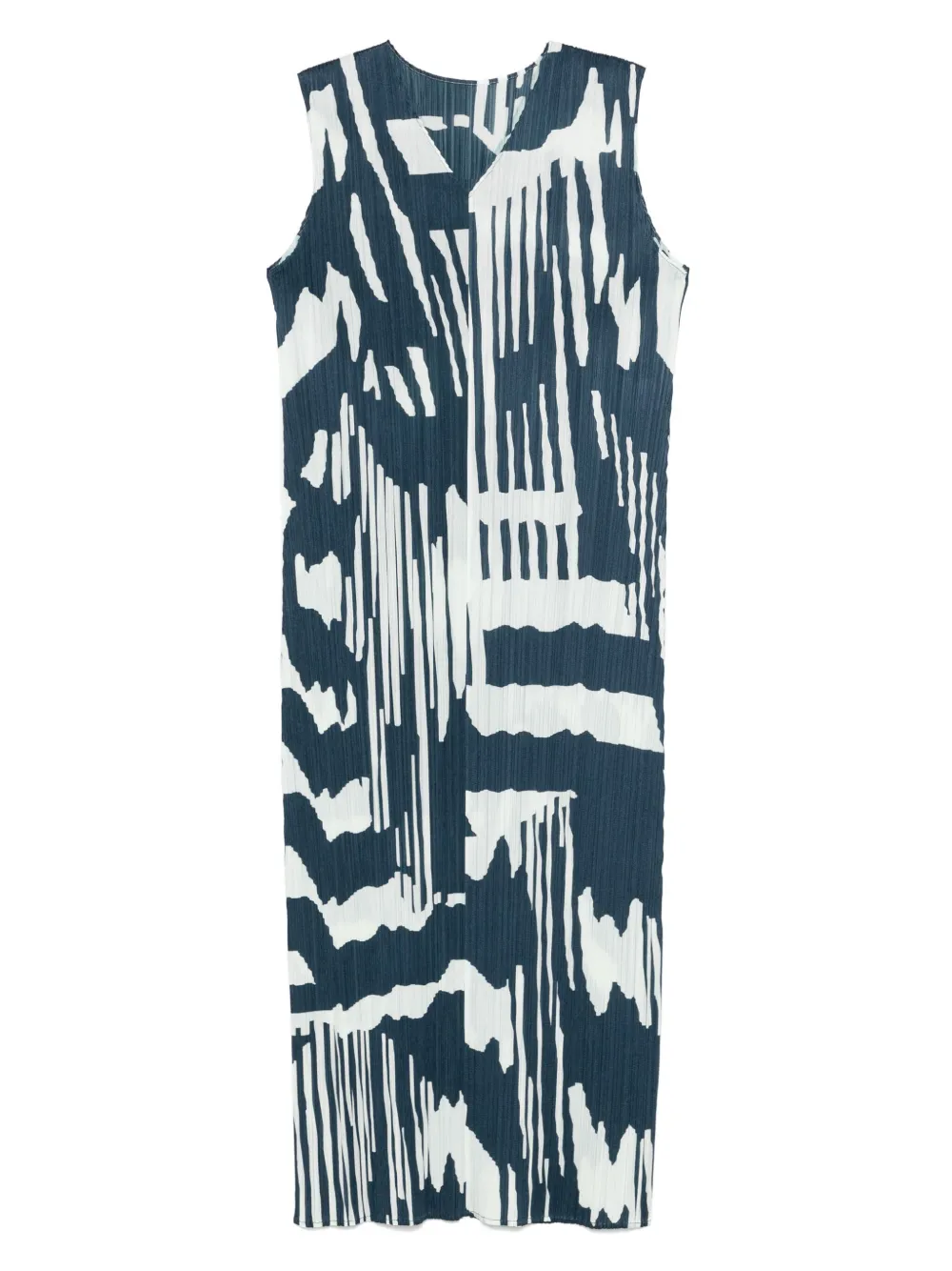 Платье миди с абстрактным принтом Pleats Please Issey Miyake, синий
Платье миди с абстрактным принтом Pleats Please Issey Miyake, синий