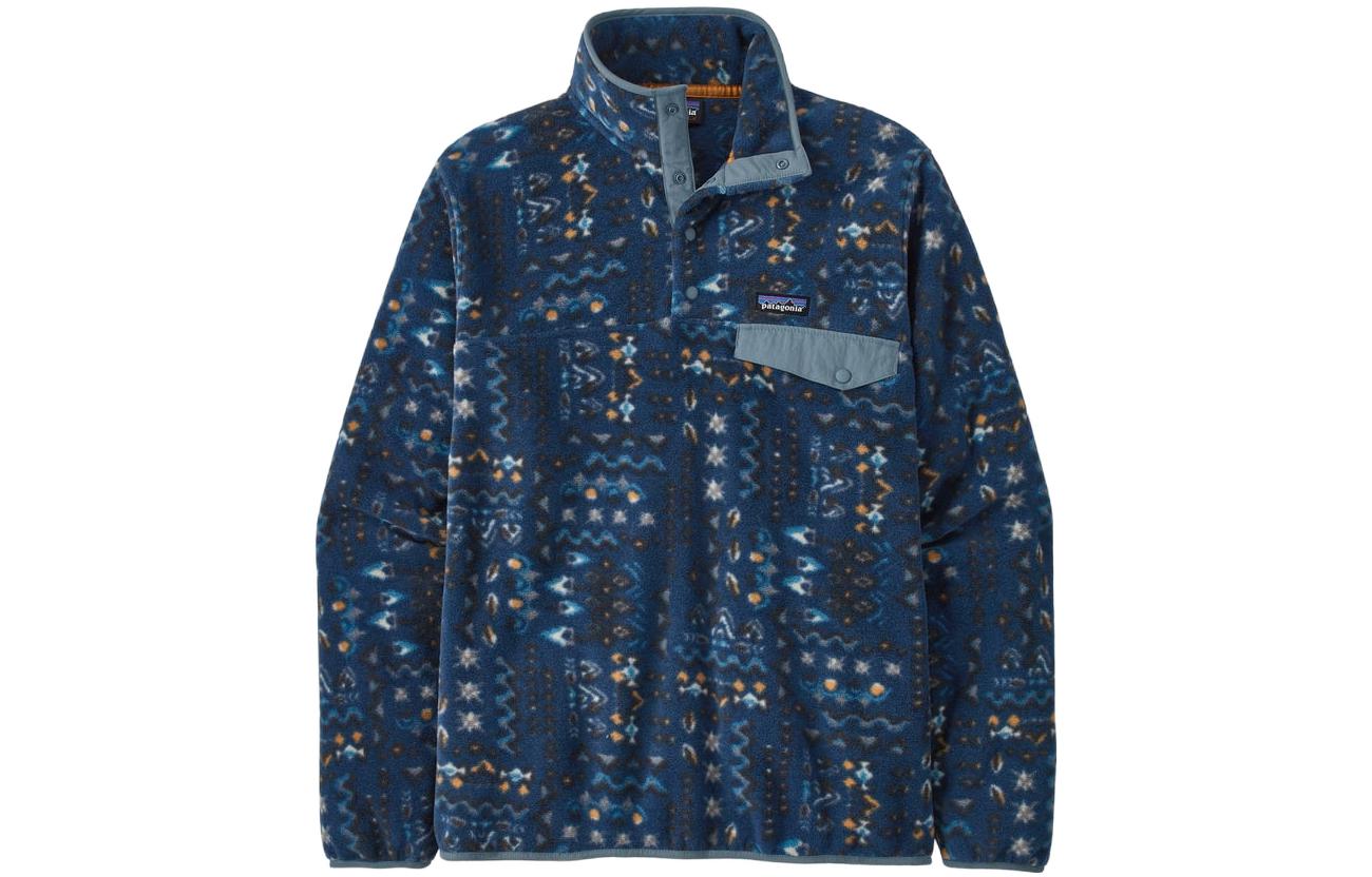 Двухцветная толстовка с длинными рукавами Patagonia, tide wave синий/watl
Двухцветная толстовка с длинными рукавами Patagonia, tide wave синий/watl