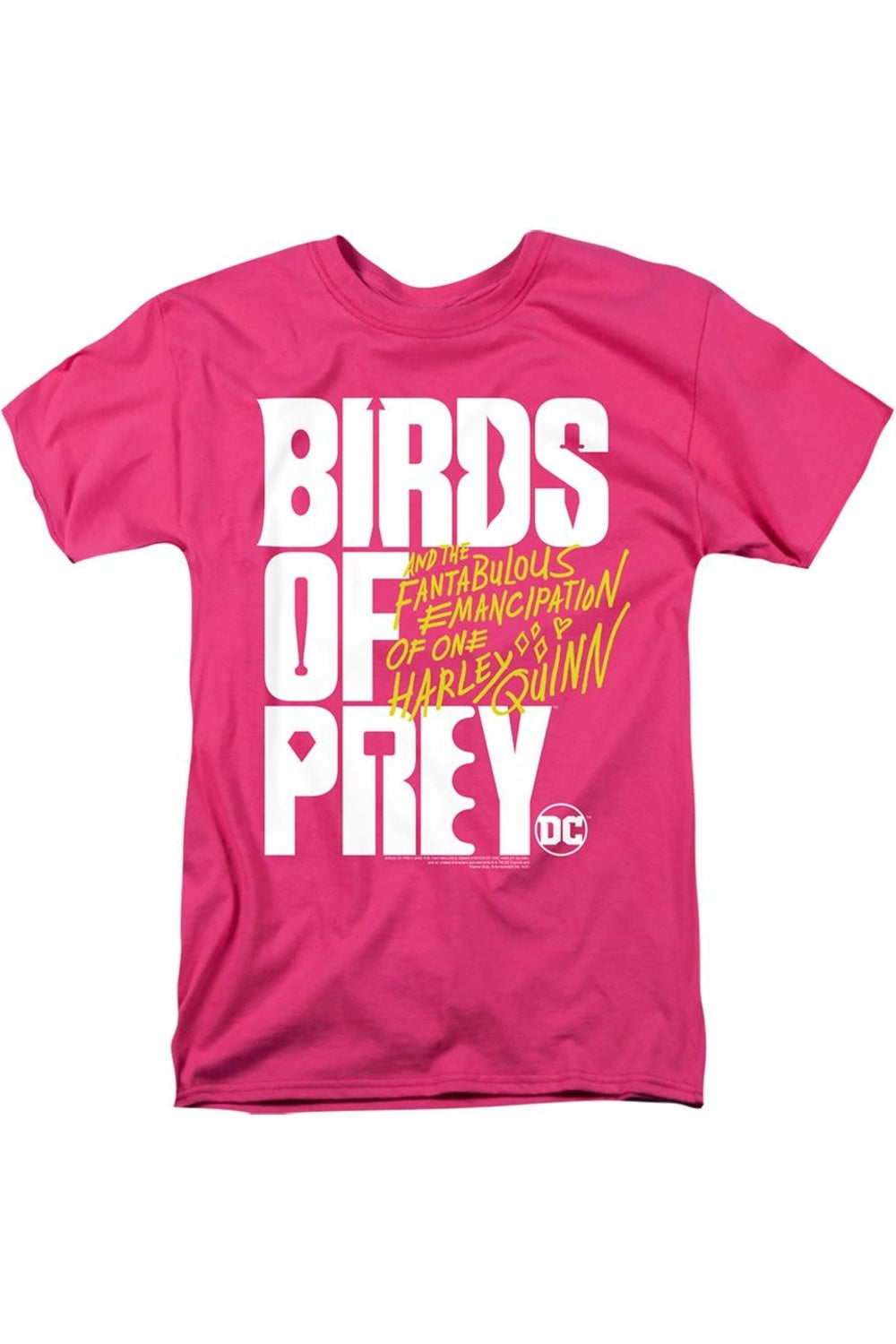 Футболка с коротким рукавом и логотипом Birds Of Prey для взрослых Gildan, розовый
Футболка с коротким рукавом и логотипом Birds Of Prey для взрослых Gildan, розовый