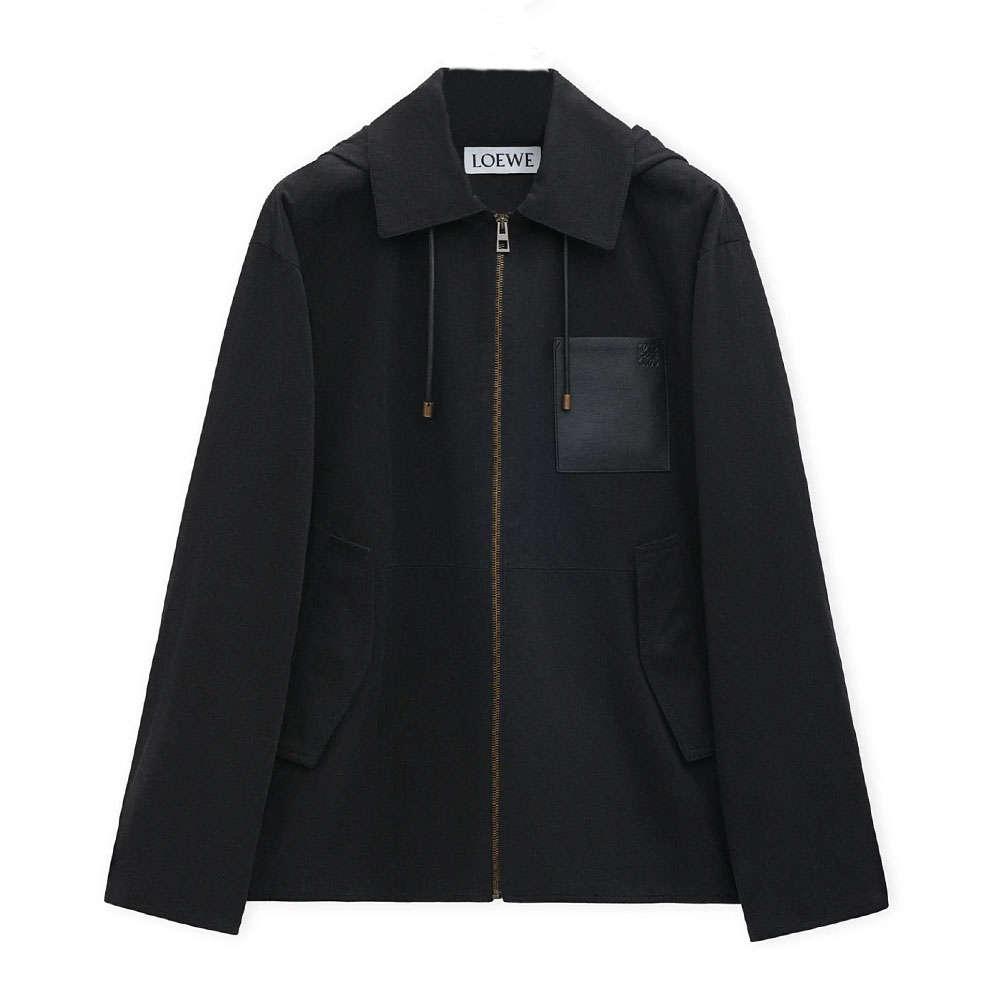 LOEWE Куртка с капюшоном, Black
LOEWE Куртка с капюшоном, Black