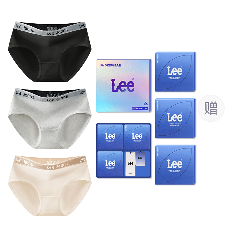 Классические трусы 101 women's Lee, серый
Классические трусы 101 women's Lee, серый