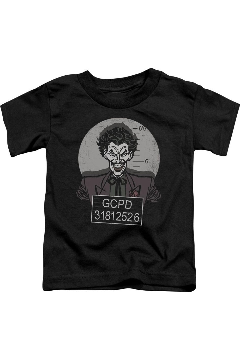 Футболка с коротким рукавом для малышей "Бэтман пойман" Gildan, черный
Футболка с коротким рукавом для малышей "Бэтман пойман" Gildan, черный