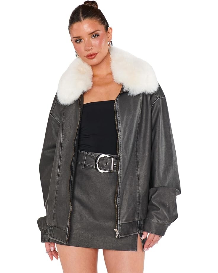 Куртка Show Me Your Mumu Motor City Jacket, цвет Vintage Black Faux Leather Faux Fur, Черный, Куртка Show Me Your Mumu Motor City Jacket, цвет Vintage Black Faux Leather Faux Fur 
Куртка Show Me Your Mumu Motor City Jacket, цвет Vintage Black Faux Leather Faux Fur, Черный, Куртка Show Me Your Mumu Motor City Jacket, цвет Vintage Black Faux Leather Faux Fur