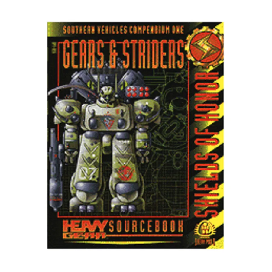 Southern Vehicles Compendium #1 - Gears & Striders, Heavy Gear (1st-2nd Edition), мягкая обложка
Southern Vehicles Compendium #1 - Gears & Striders, Heavy Gear (1st-2nd Edition), мягкая обложка