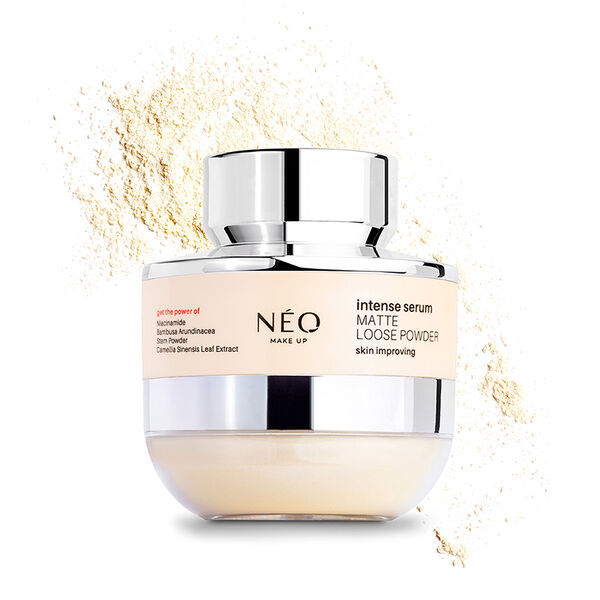 Рассыпчатая пудра для лица прозрачная, 10 мл Neo Make Up Intense serum matte lose powder
Рассыпчатая пудра для лица прозрачная, 10 мл Neo Make Up Intense serum matte lose powder