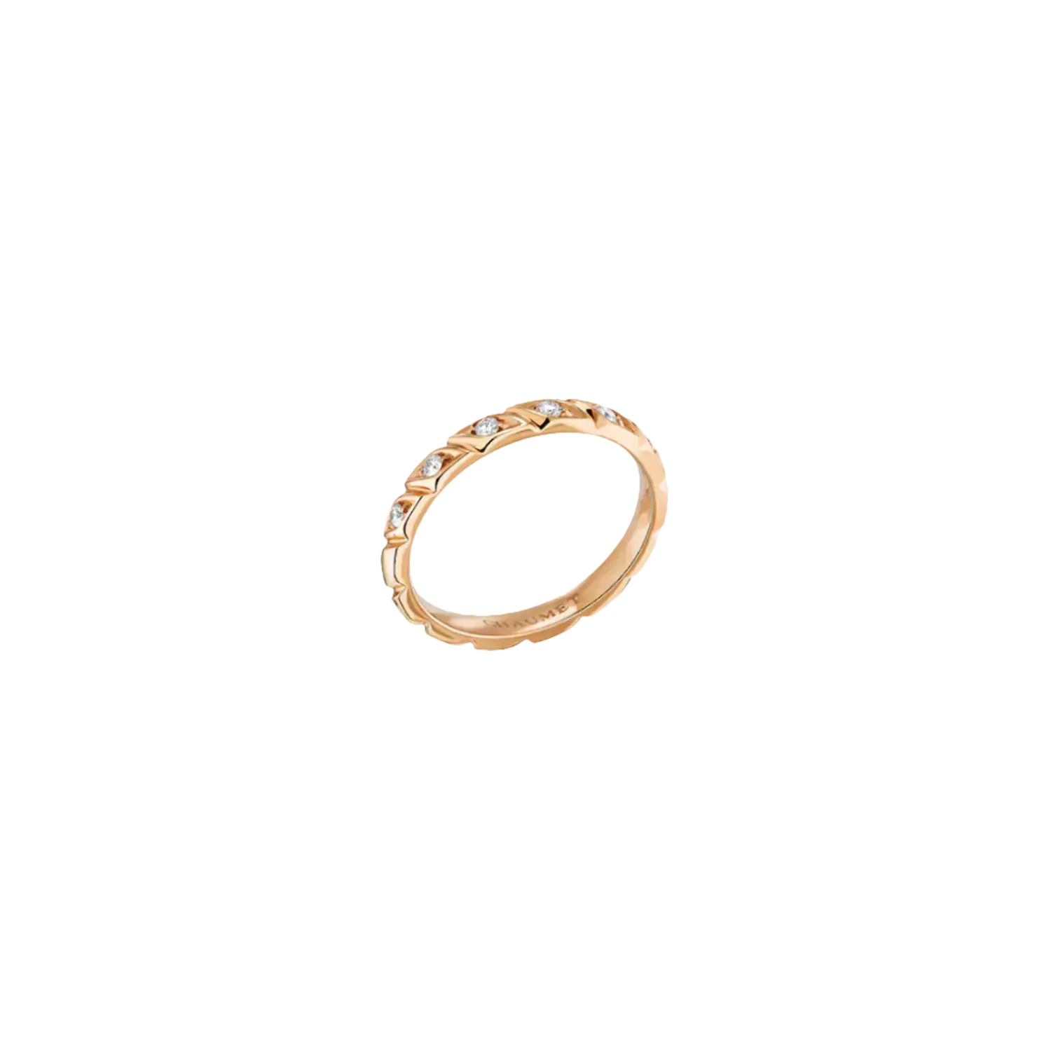 Обручальное кольцо torsade de из розового золота с бриллиантами Chaumet
Обручальное кольцо torsade de из розового золота с бриллиантами Chaumet