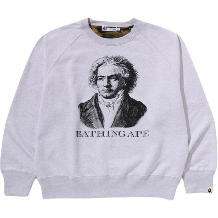 Legacy Cotton Sweatshirt A BATHING APE, серый
Legacy Cotton Sweatshirt A BATHING APE, серый