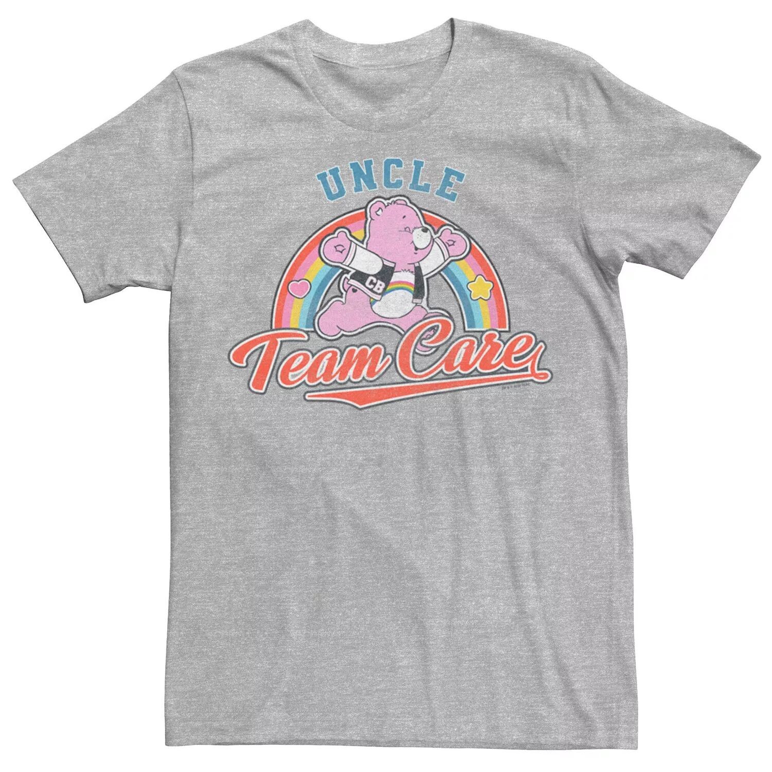 Мужская футболка с рисунком Care Bears Uncle Team Care Licensed Character
Мужская футболка с рисунком Care Bears Uncle Team Care Licensed Character
