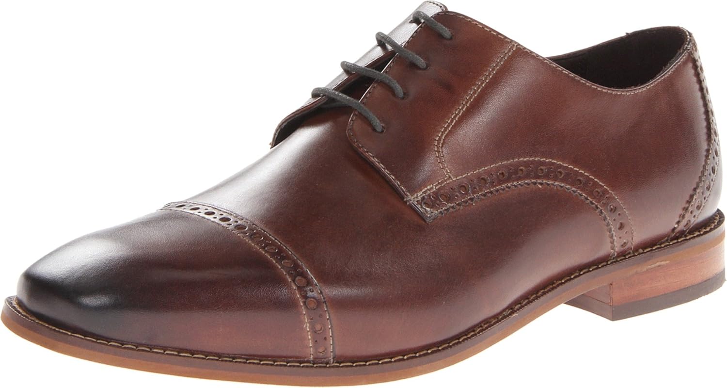 Мужские оксфорды Florsheim Castellano с кап-то носком, коричневый
Мужские оксфорды Florsheim Castellano с кап-то носком, коричневый