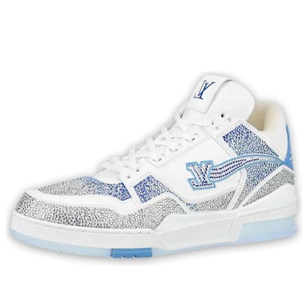 Кроссовки trainer sneakers 'white with shiny grey blue crystals' Louis Vuitton, белый
Кроссовки trainer sneakers 'white with shiny grey blue crystals' Louis Vuitton, белый