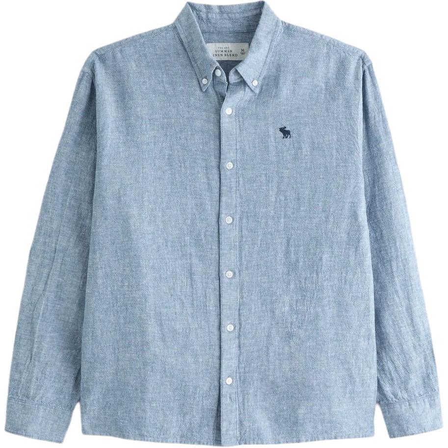 Abercrombie&Fitch Мужская синяя рубашка
Abercrombie&Fitch Мужская синяя рубашка