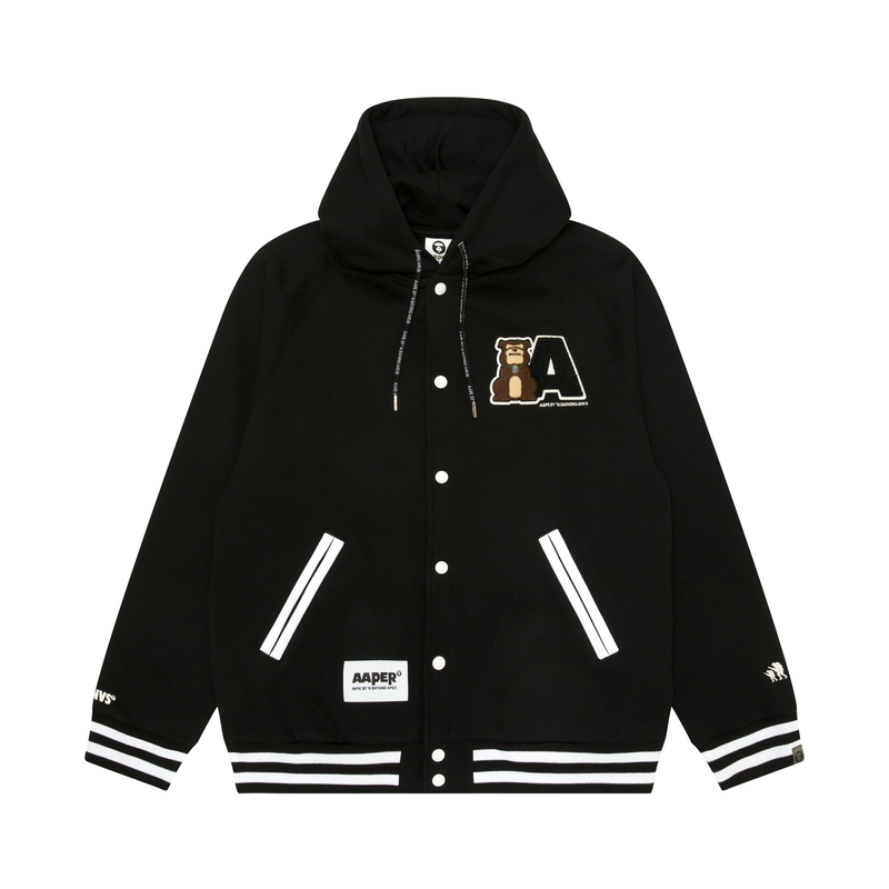 Aape Куртка-толстовка с капюшоном, Black BKX
Aape Куртка-толстовка с капюшоном, Black BKX