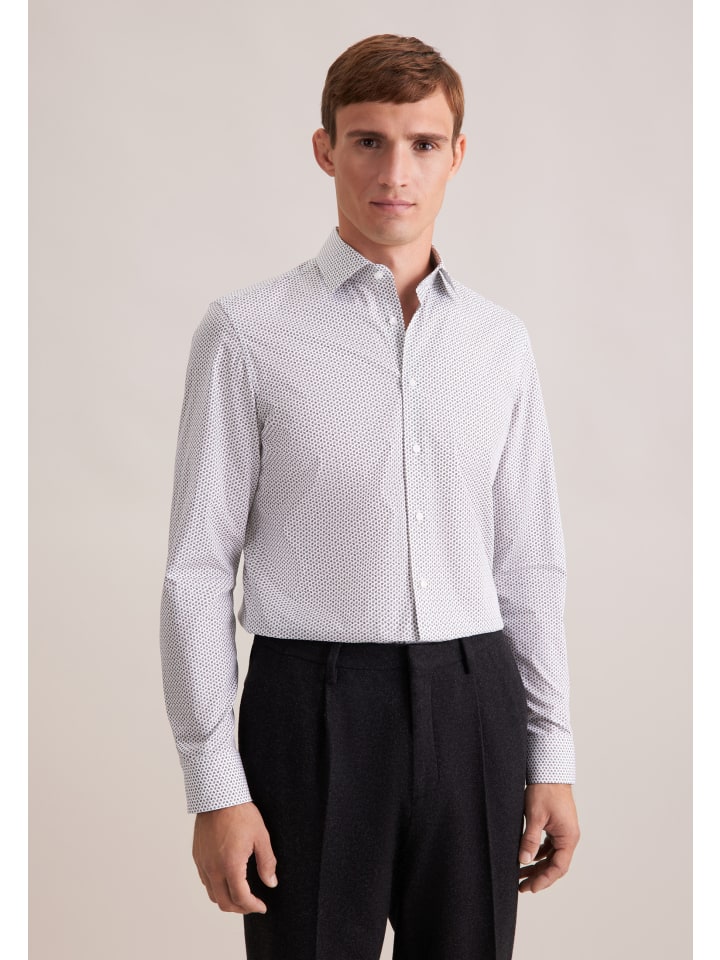 Рубашка делового кроя серого цвета Seidensticker
Рубашка делового кроя серого цвета Seidensticker